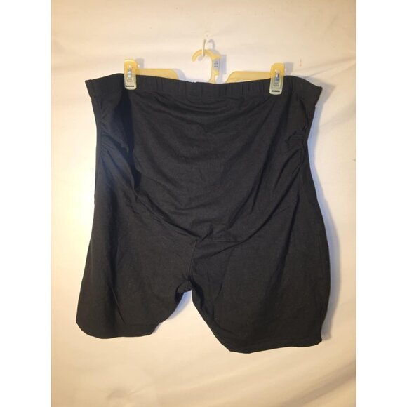 Torrid Womens Plus SIze 5 5X Black Biker Bike Shorts Stretch So Comfy - Picture 2 of 2